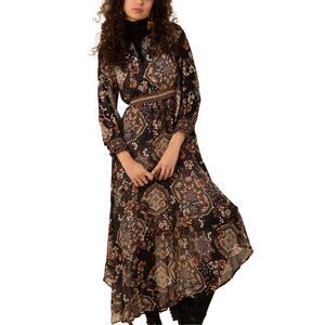 Hale Bob Womens Maia Maxi Dress